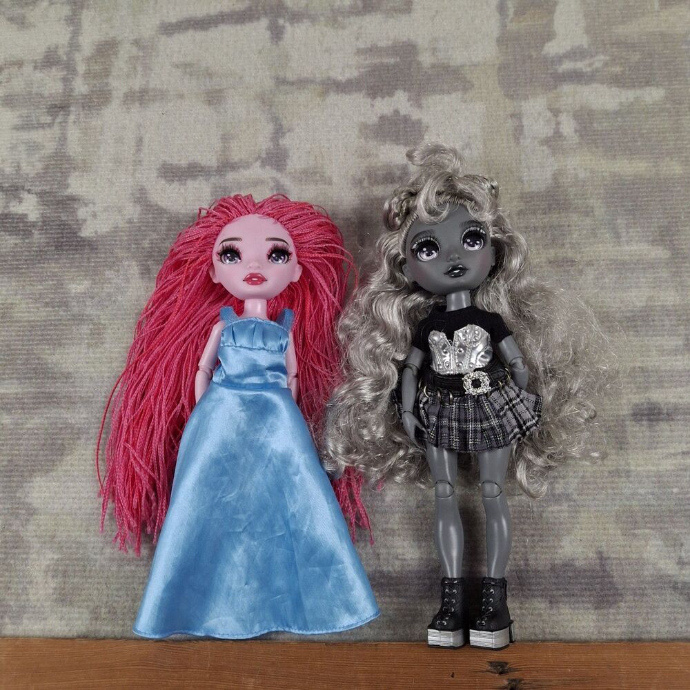 Shadow High Doll Lot 2 Pinkie James Braided Hair Luna Madison Complete Outfit
